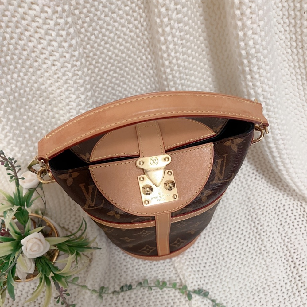 Louis Vuitton monogram duffle bucket bag - Picture 6 of 14